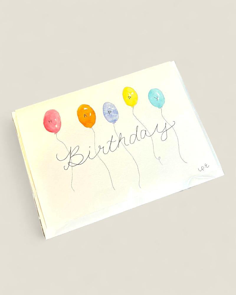 Original Art by Paige Elshaw, Watercolour Greeting Cards (5x7)