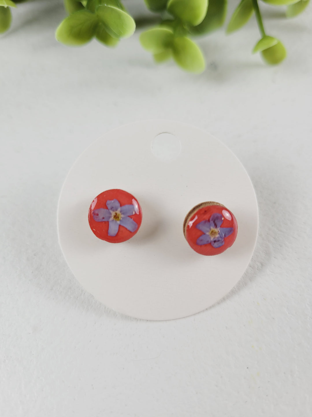 Little Pretty Designs, Pressed Flower Earrings