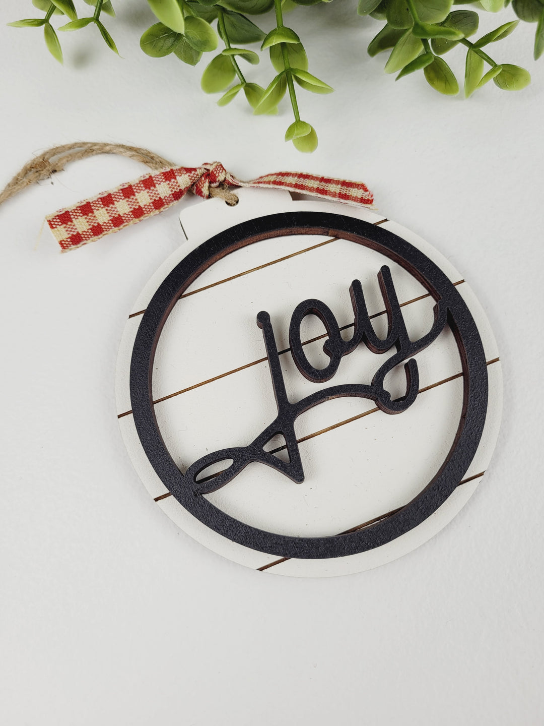 Rough Cut Dezigns, Farmhouse Style Wooden Ornaments