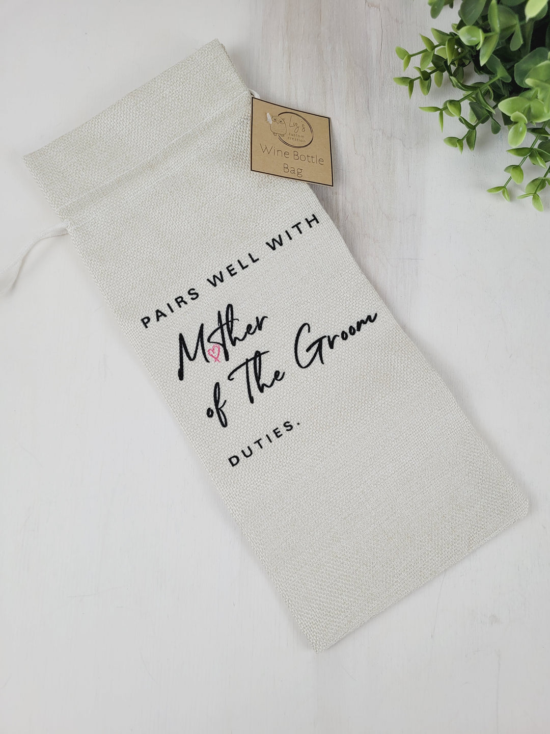 Liz's Custom Creation, Everyday Wine Bags