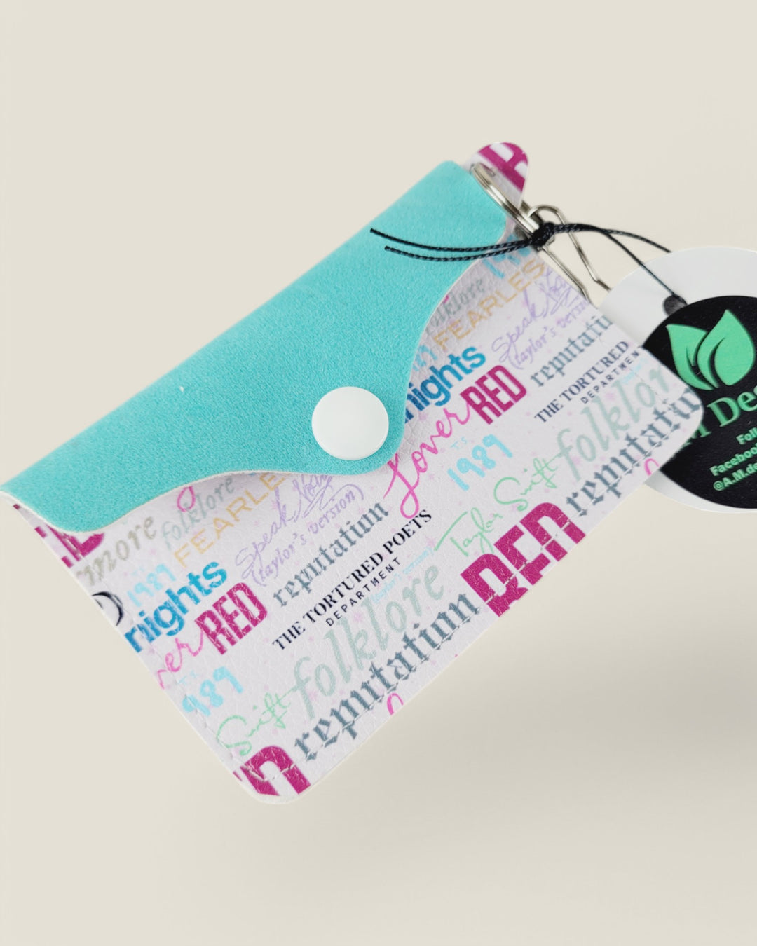 AM Designs, Vinyl Card Pouch