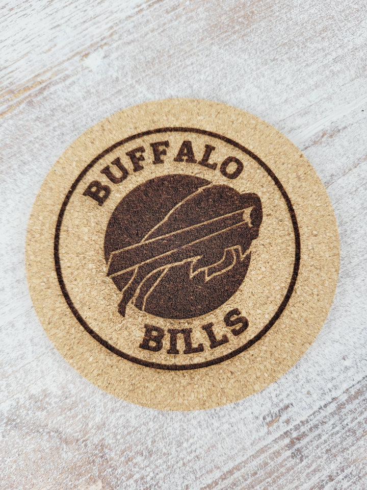 Rough Cut Dezigns, Thin Cork Coasters