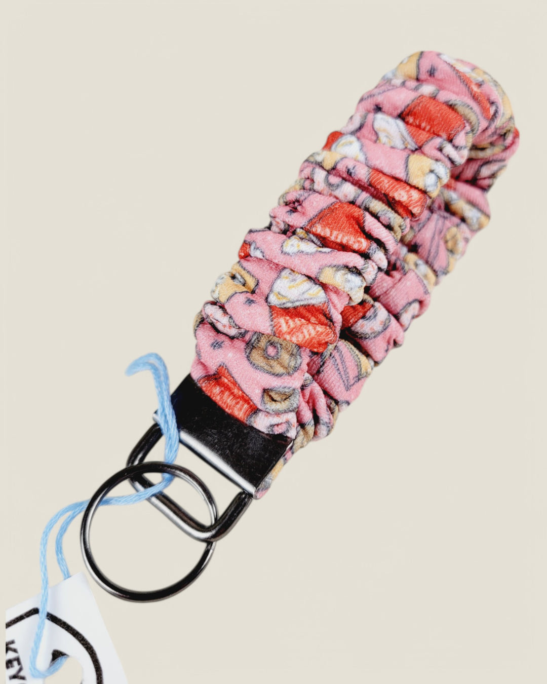AM Designs, Keychain Scrunchie Fob