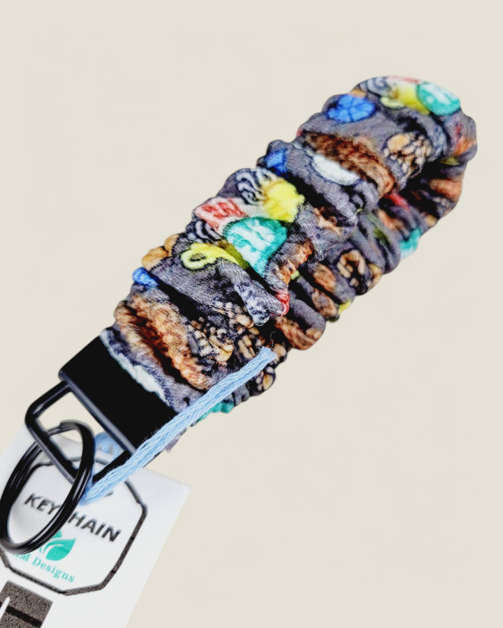 AM Designs, Keychain Scrunchie Fob
