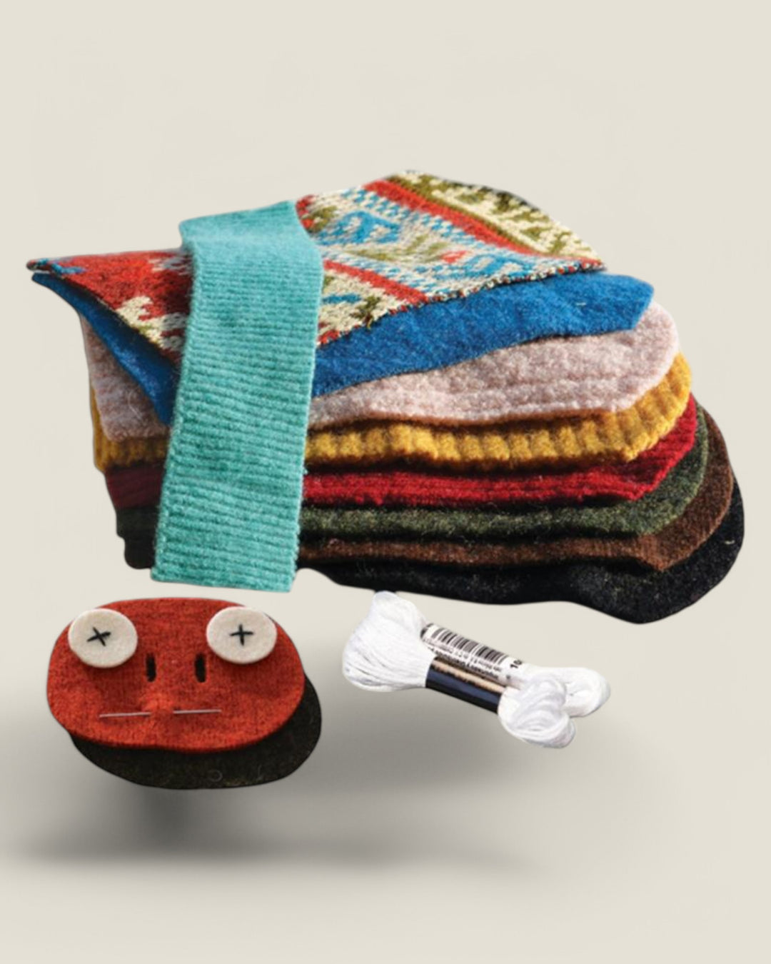 Cate & Levi, Be The Maker Upcycled Wool Puppets DIY Kits