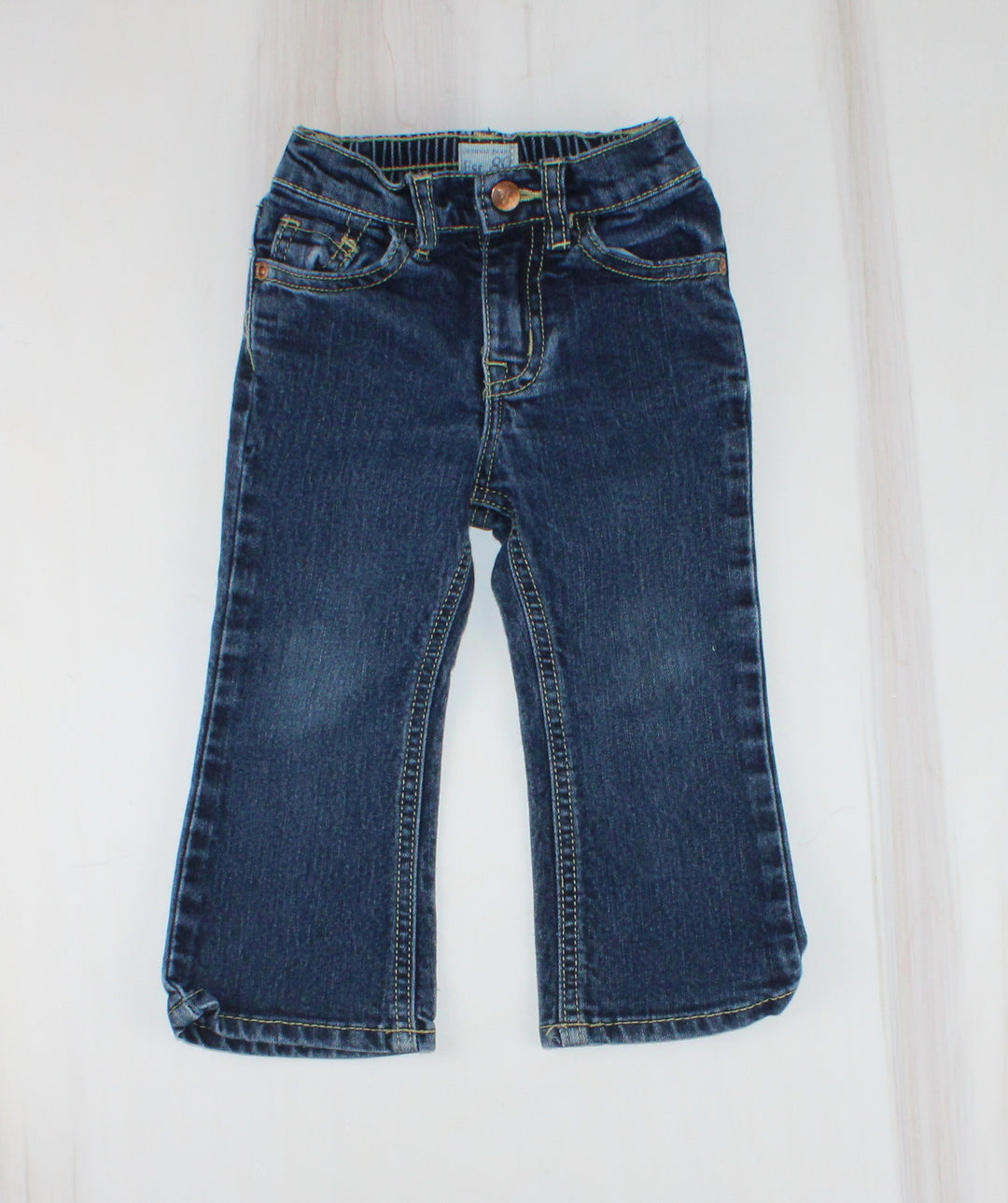 CHILDRENS PLACE BOOTCUT JEANS 18-24M EUC