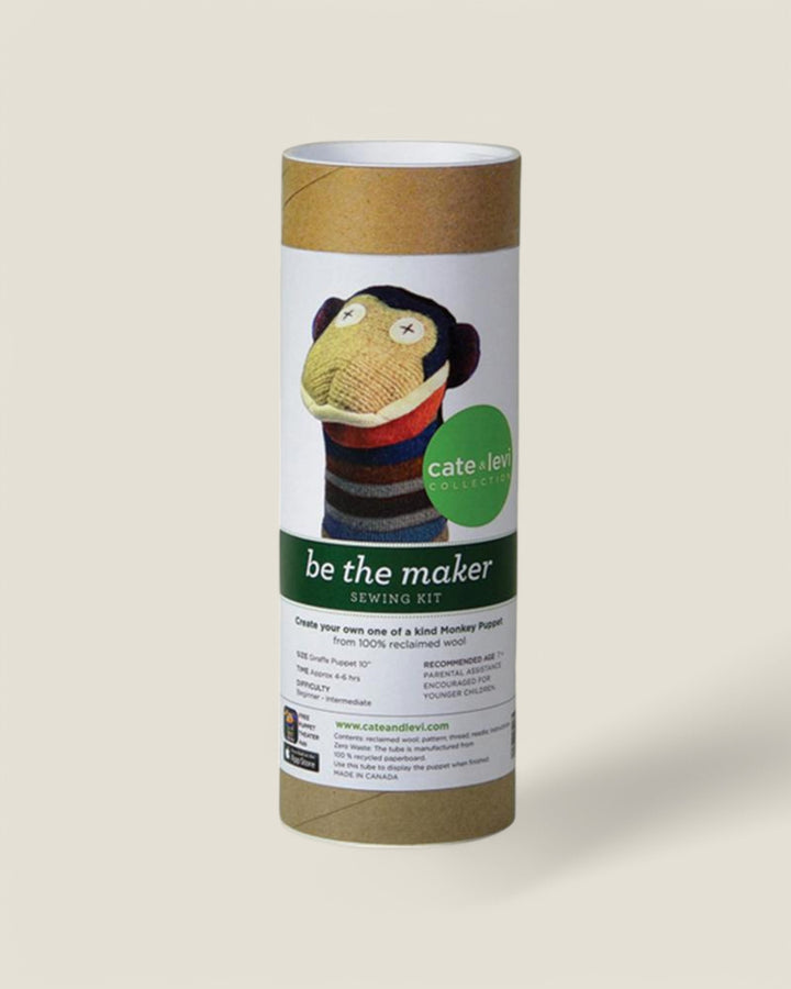 Cate & Levi, Be The Maker Upcycled Wool Puppets DIY Kits