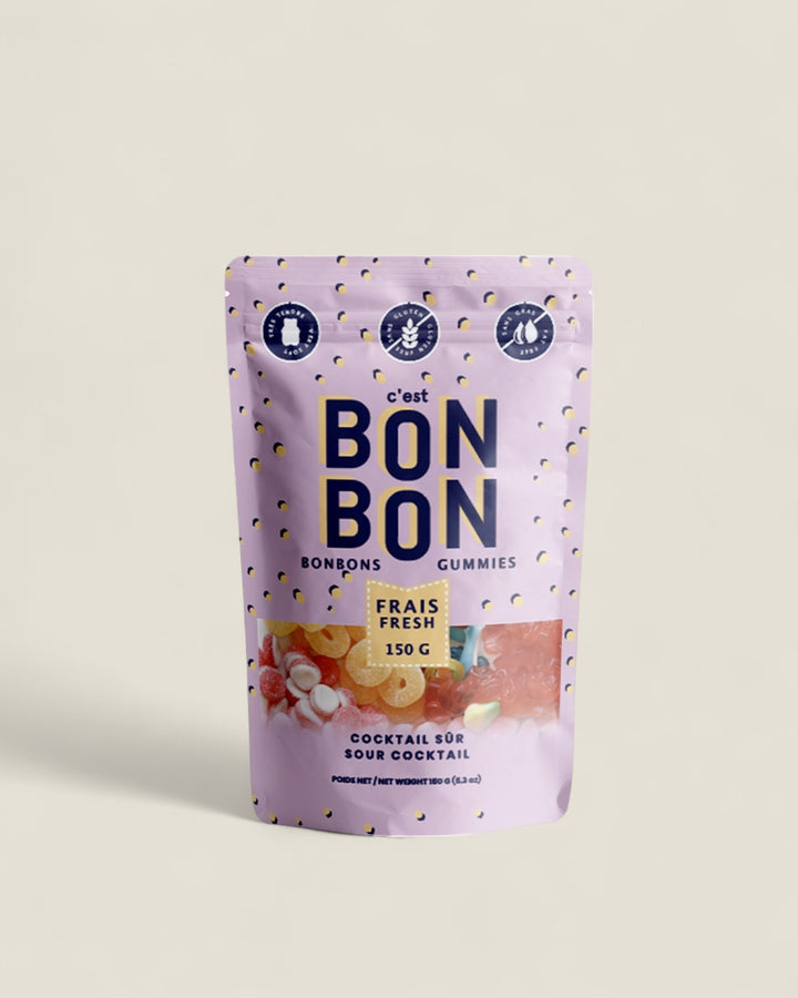 C'est Bon Bon, Sour Cocktail Gummy Candies