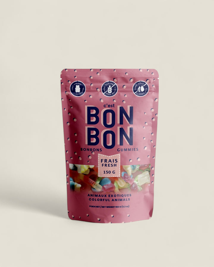 C'est Bon Bon, Colourful Animals Gummy Candies