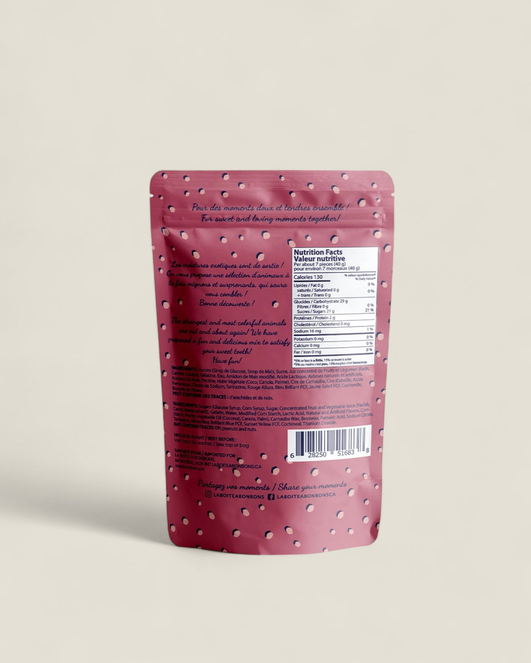 C'est Bon Bon, Colourful Animals Gummy Candies