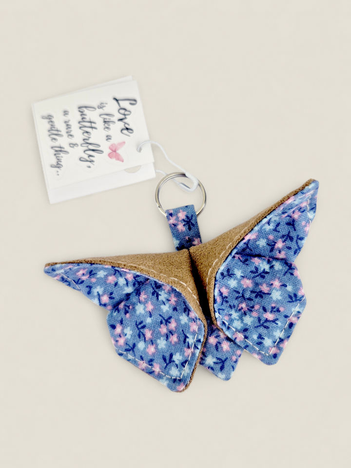 Izzyrai Handmade, Fabric Butterflies With Sticker