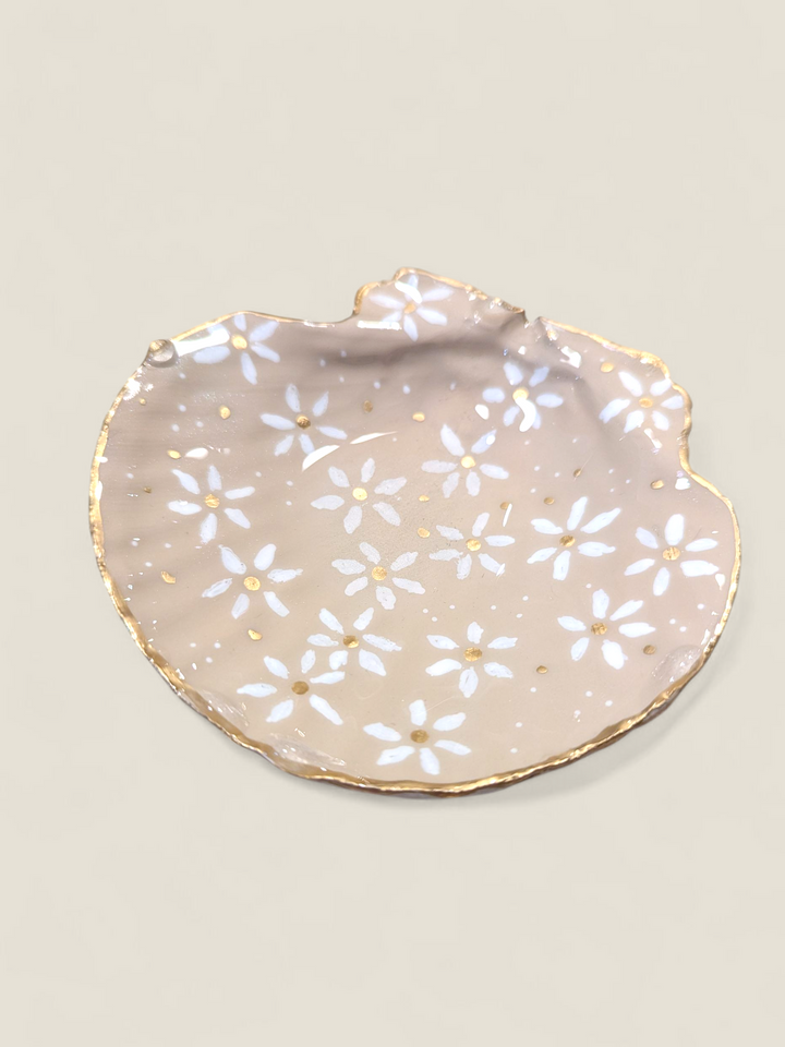 Kristi Scott Art, Painted Sea Shell Dishes