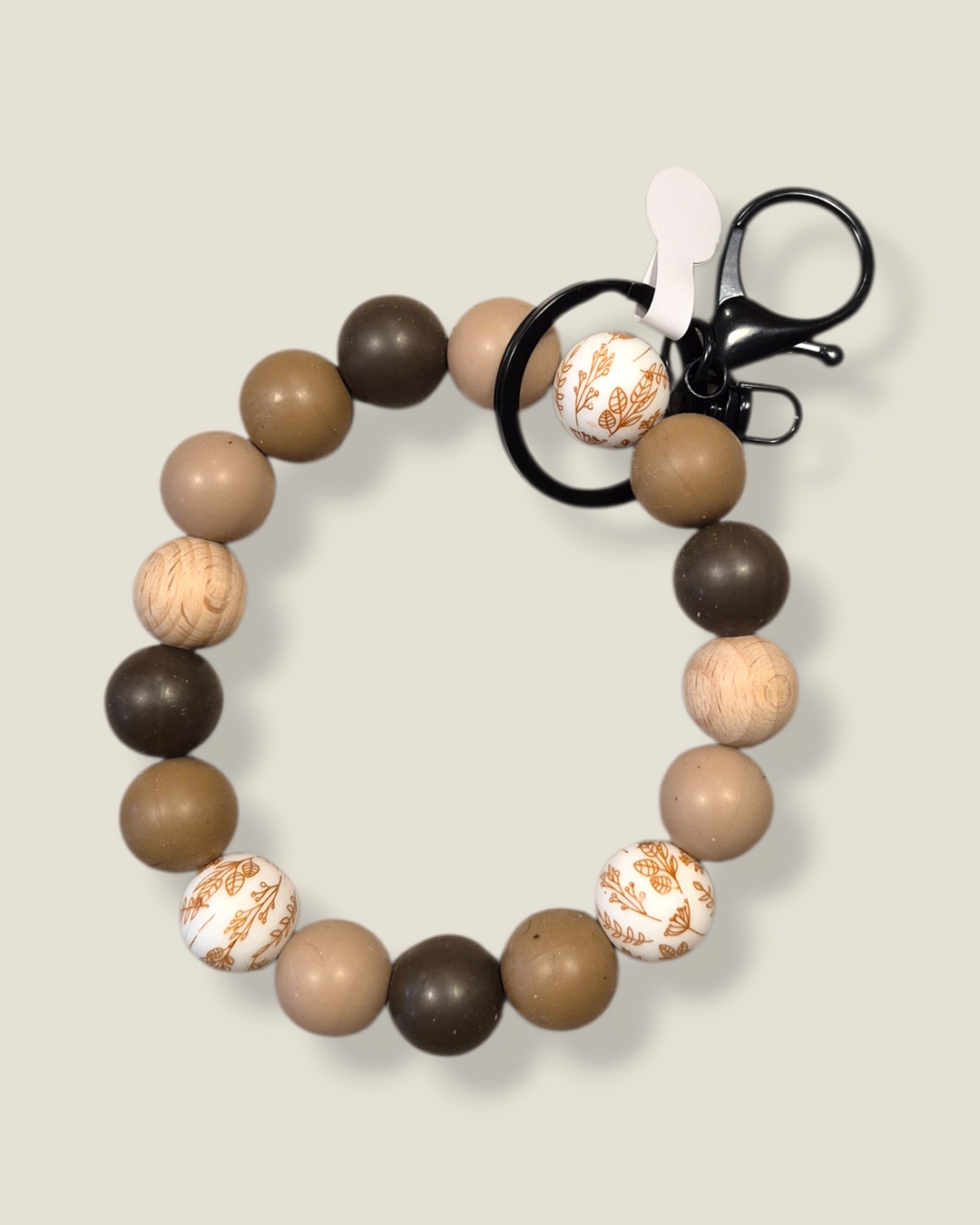 Teak Jewelry, Silicone Beaded Wristlets