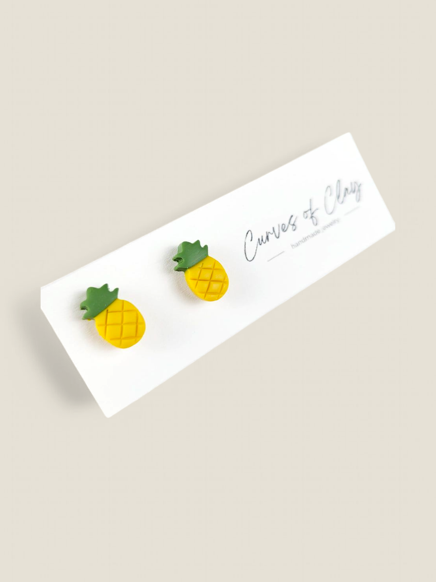 Curves of Clay, Everyday Stud Earrings