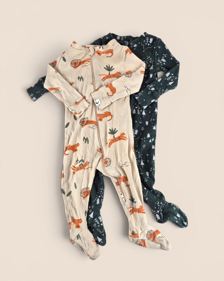 Pre-Loved Little Earthling Set Of 2 Footies 6-9M | Betty’s Marketplace