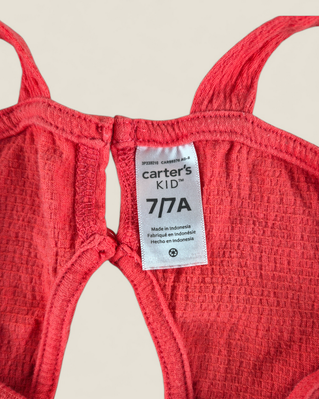 Pre-Loved Carter's Coral Summer Dress Girls 7Y | Betty’s Marketplace