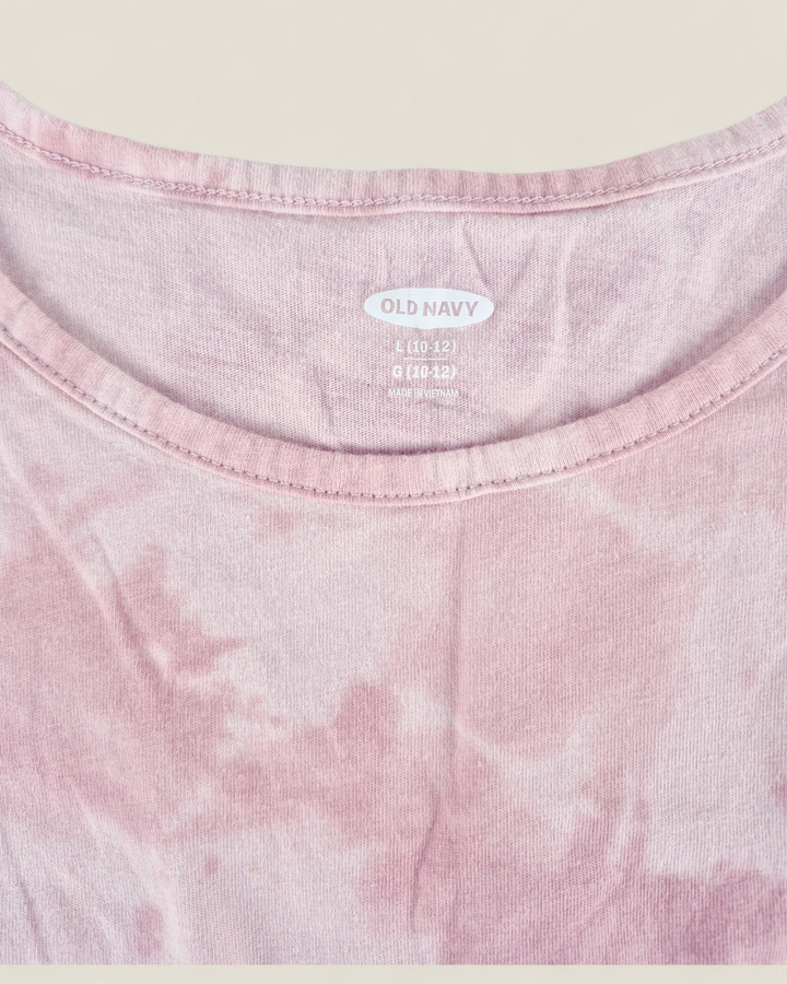 Pre-Loved Old Navy Pink Tie Dye Dress Girls 10-12Y | Betty’s Marketplace