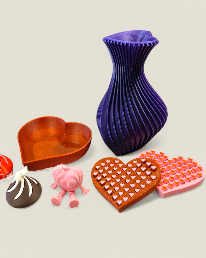 NFX3D, 3D Printed Valentine's Collection
