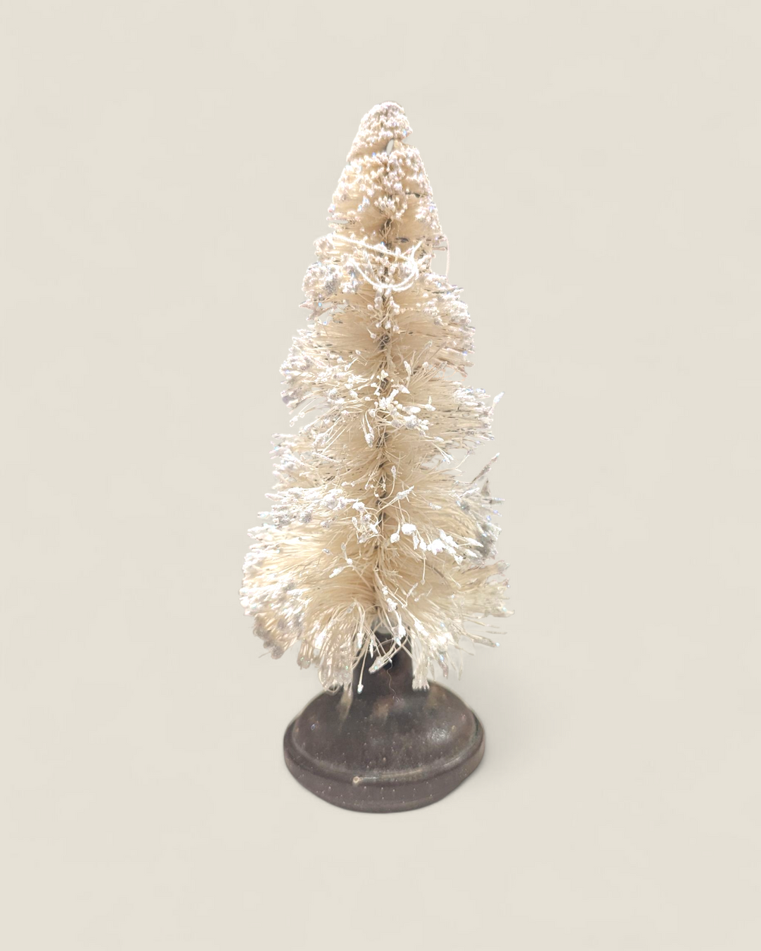 Three-Thirty Design Co, Holiday Bottle Brushed Trees in Vintage Pieces