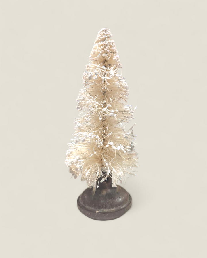 Three-Thirty Design Co, Holiday Bottle Brushed Trees in Vintage Pieces