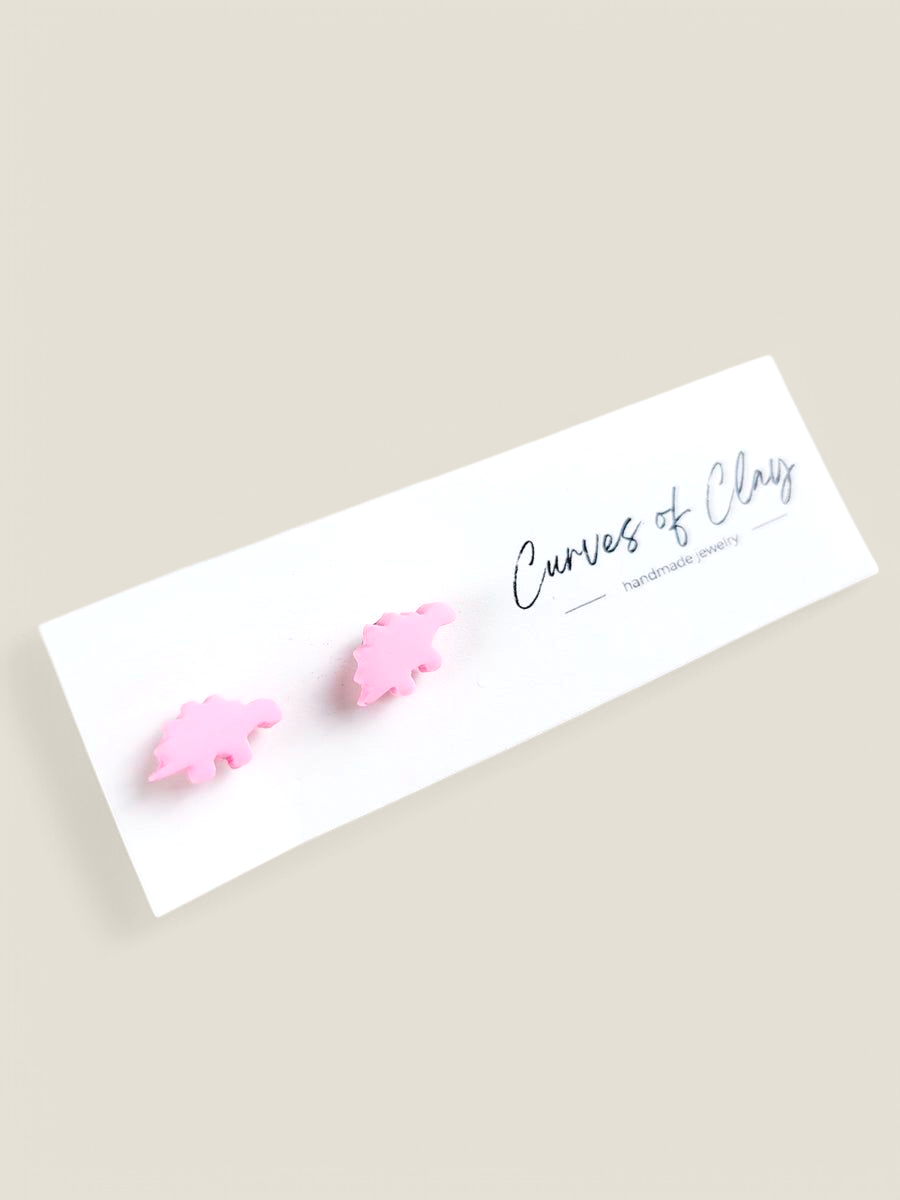 Curves of Clay, Everyday Stud Earrings