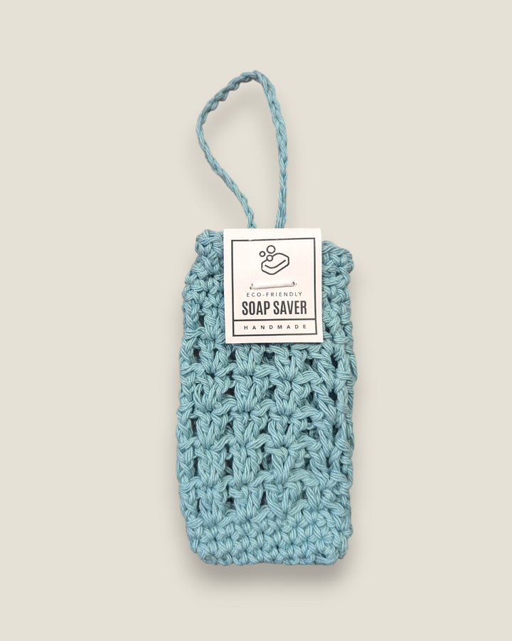 Pink Blossom Crochet, Crochet Soap Saver Bags