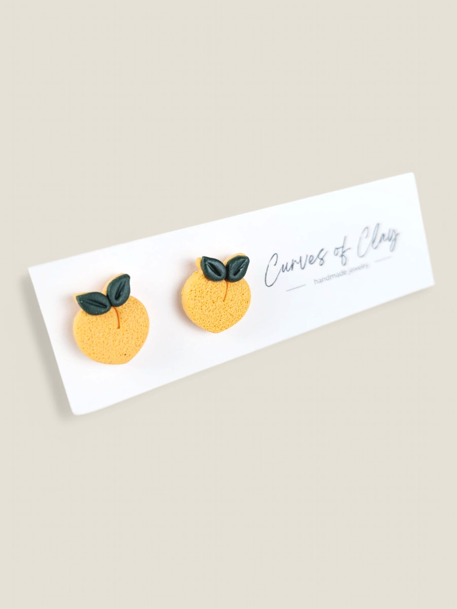 Curves of Clay, Everyday Stud Earrings