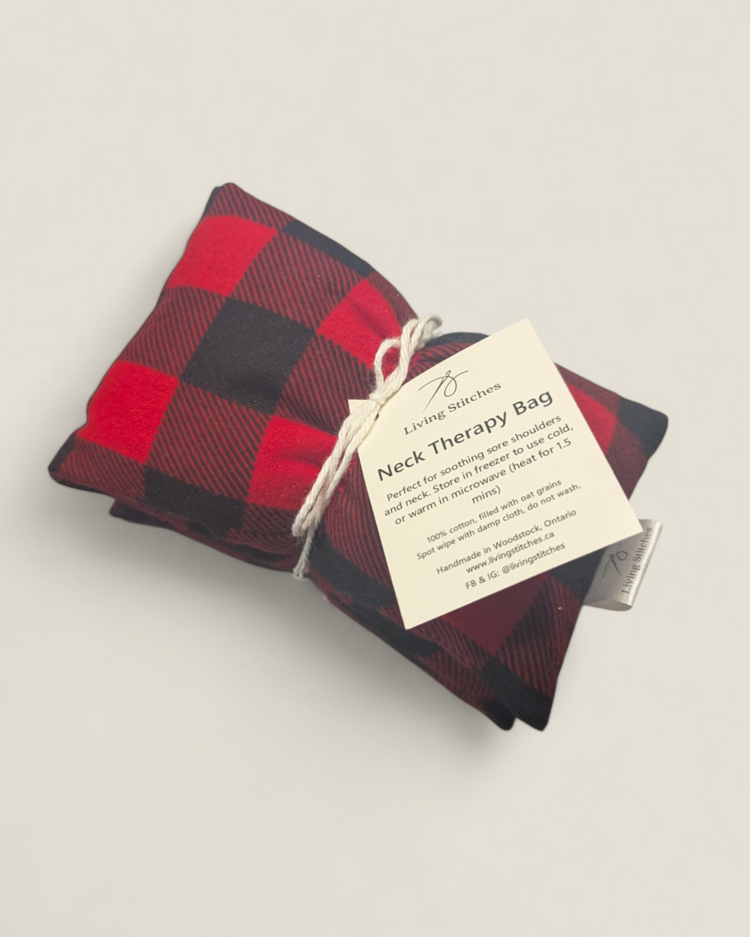 Living Stitches, Hot Cold Neck Therapy Bags