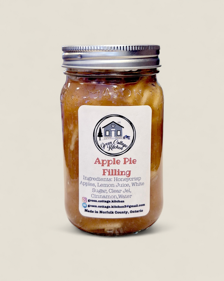 Green Cottage Kitchen, Pie Filling