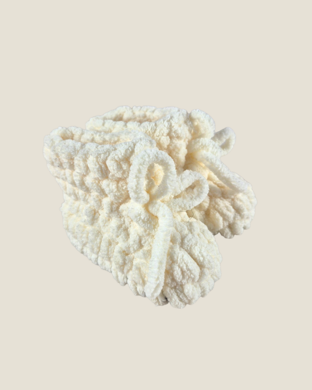 Pre-Loved White Knit Booties Approx 3-6M | Betty’s Marketplace