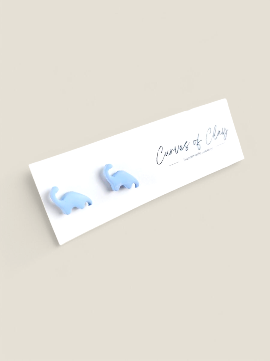 Curves of Clay, Everyday Stud Earrings