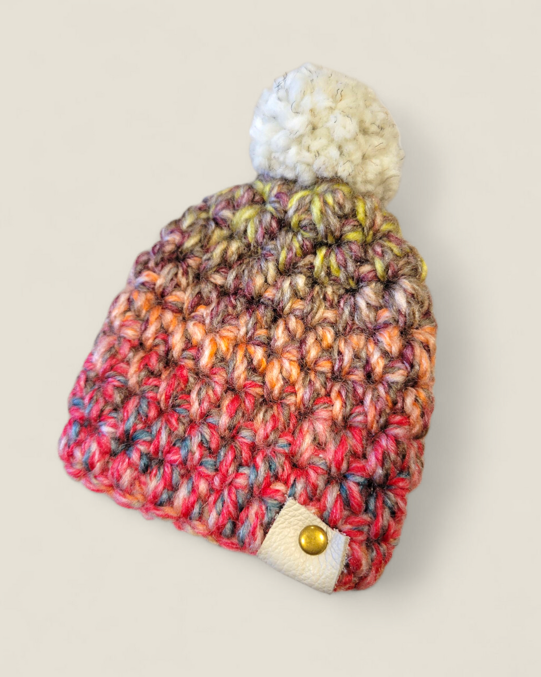 TLC Made, Acrylic Crochet Winter Hat Ornaments