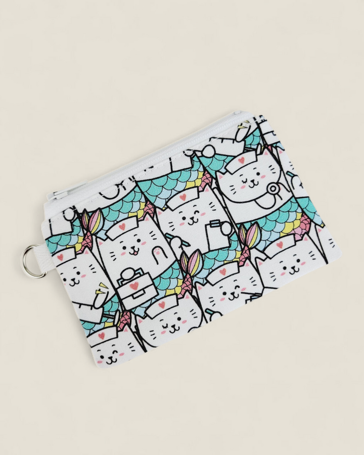 Izzyrai Handmade, Dinosaur & Mythical Fabric Coin Purses & Key Fobs