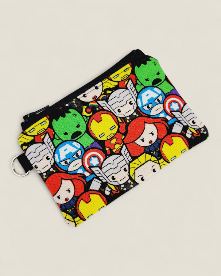 Izzyrai Handmade, Pop Culture Fabric Coin Purses & Key Fobs