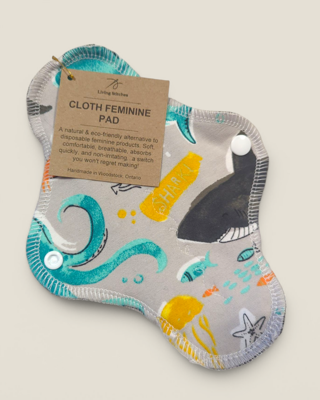 Living Stitches, Reusable Cloth Feminine Pads (Various Sizes)