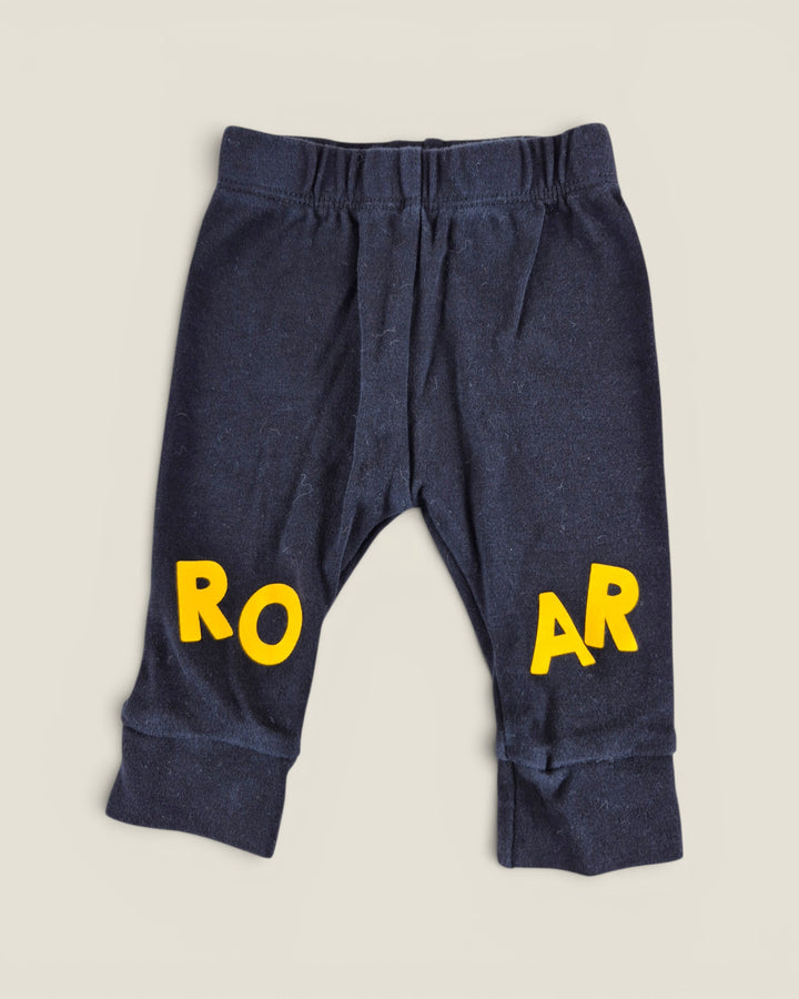 Pre-Loved Pekkle Black "Roar" Pants 3M | Betty’s Marketplace