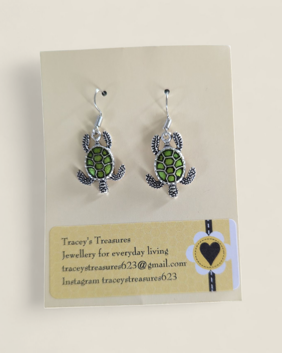 Tracey's Treasures, Turtle Jewellery Collection