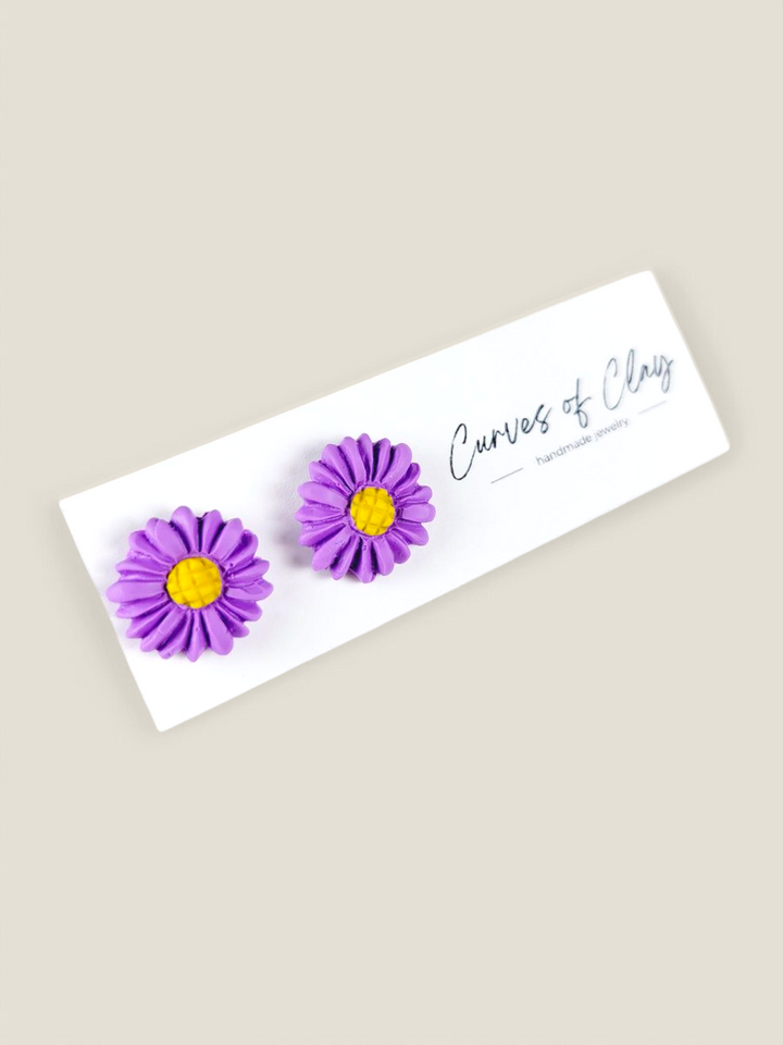 Curves of Clay, Everyday Stud Earrings