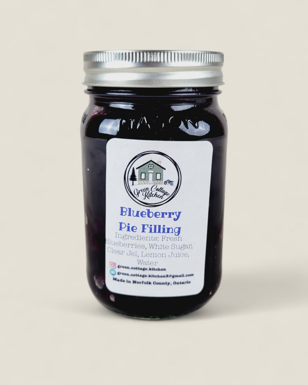 Green Cottage Kitchen, Pie Filling