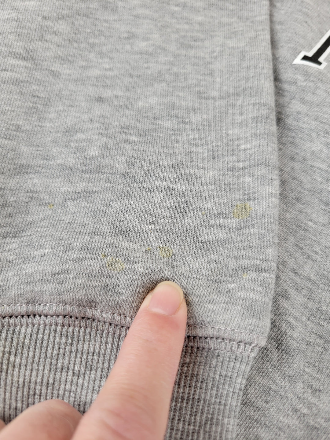 NORTHERN REFLECTIONS GREY SWEATER GIRLS APPROX 7-8Y PRE-LOVED