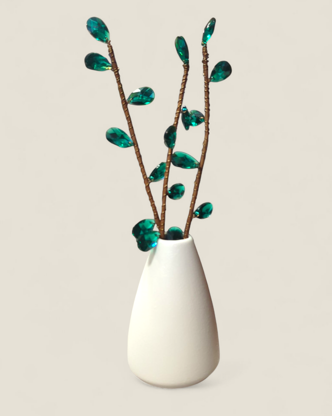 Kristi Scott Art, Christmas Stems in Vase