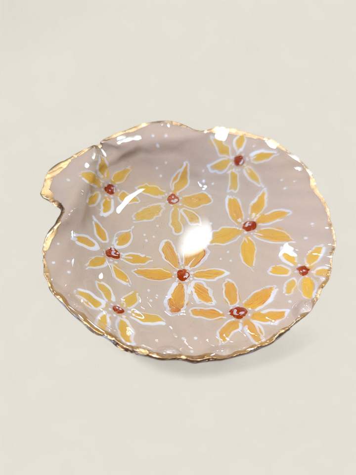 Kristi Scott Art, Painted Sea Shell Dishes