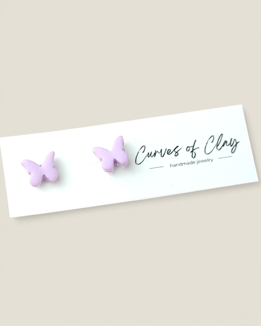 Curves of Clay, Everyday Stud Earrings