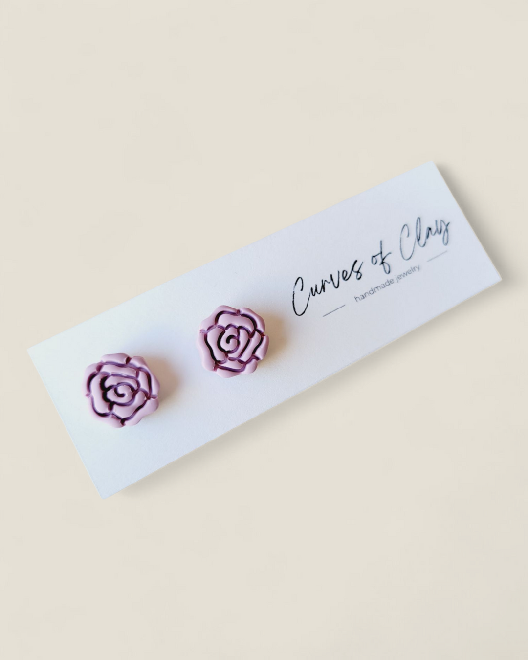 Curves of Clay, Everyday Stud Earrings