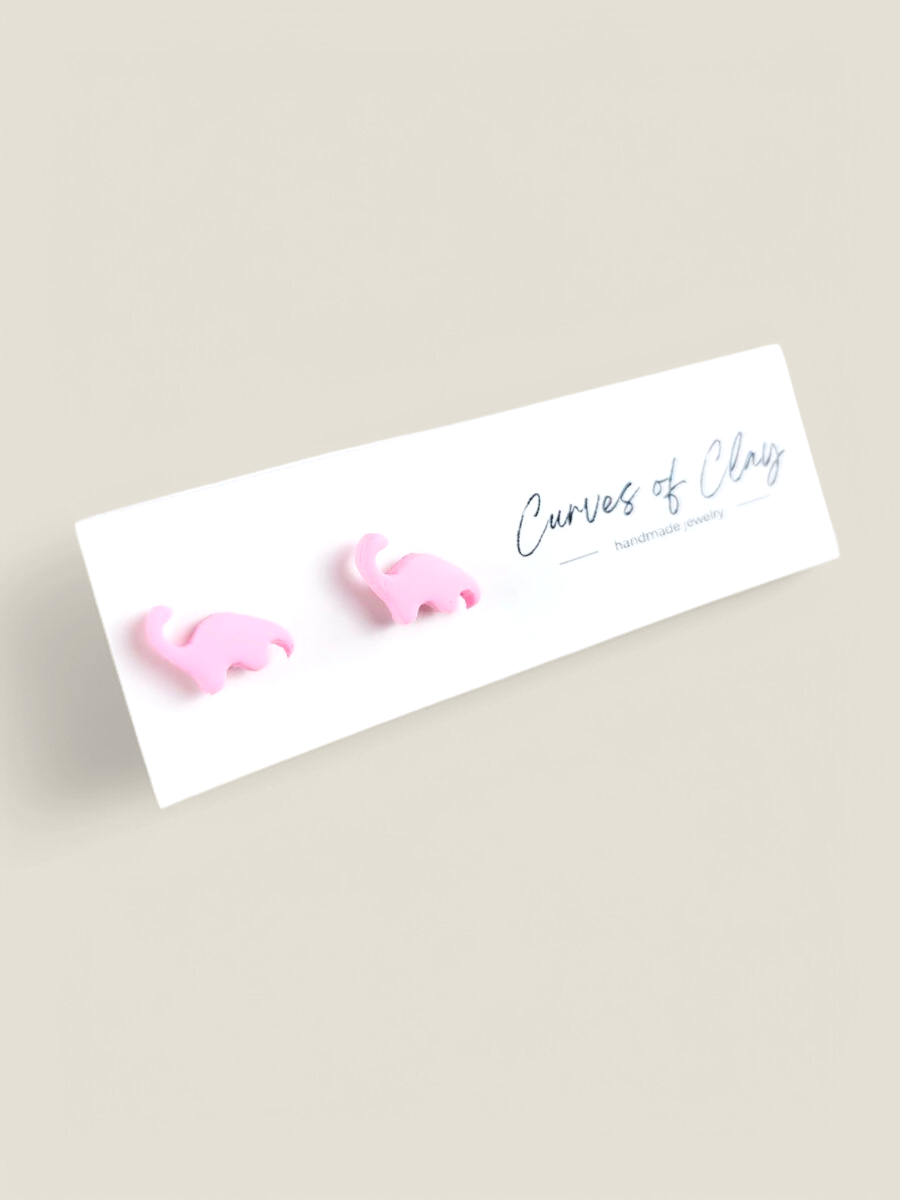 Curves of Clay, Everyday Stud Earrings
