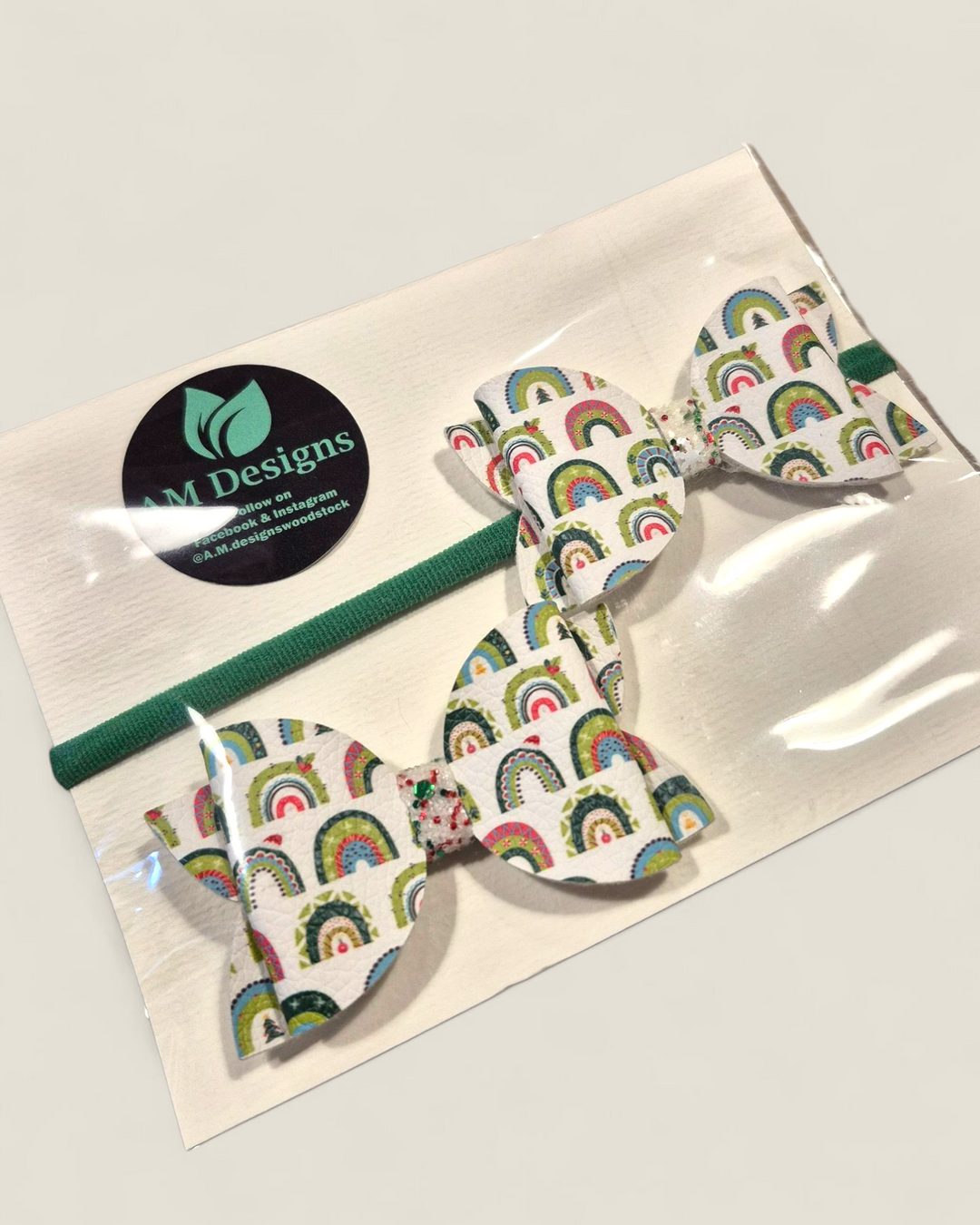 AM Designs, Holiday Hair Bow Sets