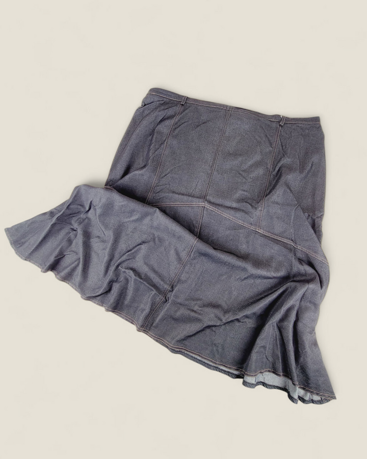 STUDIO PLUS CHARCOAL JACKET WITH SKIRT LADIES SIZE 24W PRE-LOVED