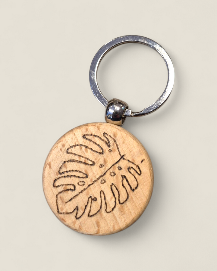 Marked In Wood, Wood Burnt Keychains