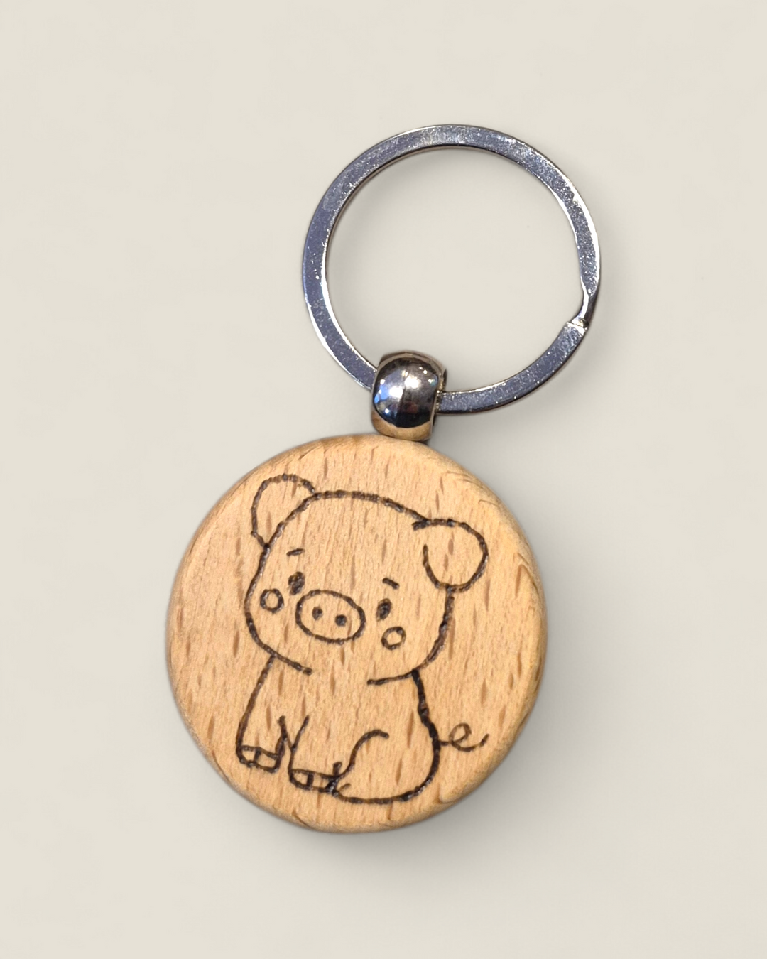 Marked In Wood, Wood Burnt Keychains