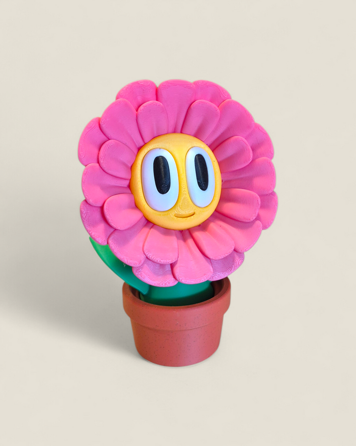 Marlin Fine Craft 3D, Blob Jumbo Plants/Flowers in Pot